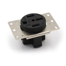 50A 125-250V Industrial Grade NEMA 14-50R Straight Blade US Four Holes Socket FT