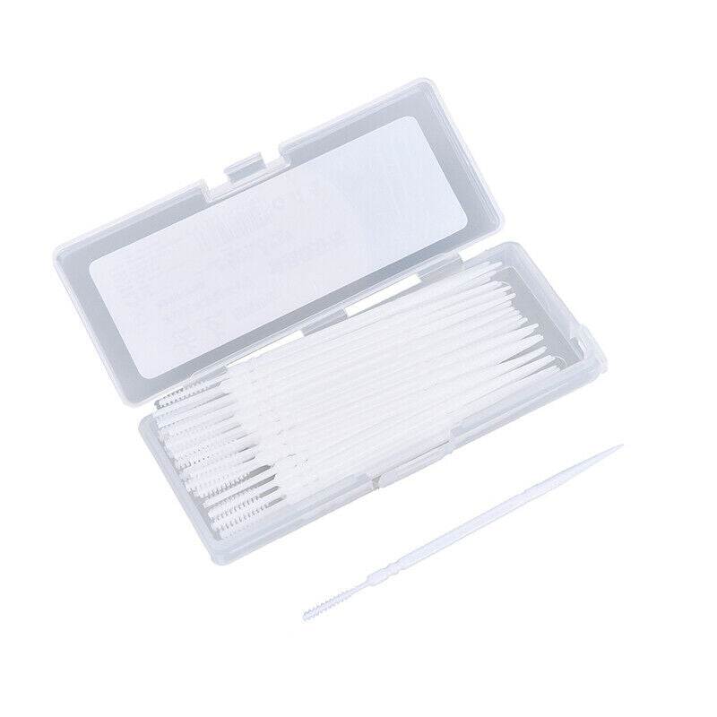 40Pcs/box Dental Floss Flosser Picks Teeth Toothpick Stick Tooth Clean Oral  Bj