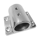 Boat Hand Rail Fittings 90 Degree 7/8" Pipe Base Bracket 316 Stainless Steel