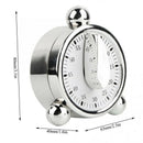 60 Minutes Kitchen Mechanical Timer Cooking Reminders Alarm Clock for Kitch