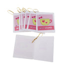 160pcs Cartoon Animal Theme Paper Hanging Message Card Wish Card Party Favor