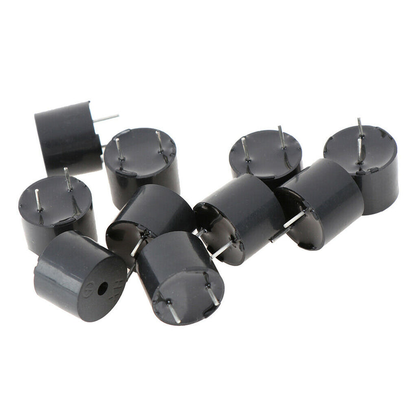 10pcs 5V passive buzzer Magnetic High Temperature Resistant Continous Beep FT