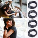 10Pcs Gummies Shag Bands Bracelets Gummy Wristbands Jelly Rubber Bangles~Se J8M5