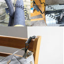 Outdoor Multi-Function Password Lock Bicycle Lock 1.5M Anti-Theft Password