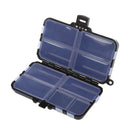 Fishing Tackle Box Fly Fishing Box Spinner Bait Minnow Popper 9 Compartment U6A7