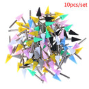 10pcs Dental Polishing Cup Dental Bending Machine Polishing Brush Polisher CupME