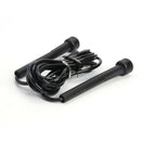 Skipping Rope PVC Adjustable Jump Rope Training Exercise Equipment (Black)
