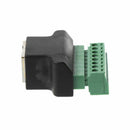 Ethernet RJ45 Female To Screw Terminal 8 Pin CCTV Digital DVR Adapter Con OYC