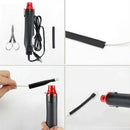 532Pcs Heat Shrink Tubing Black Heat Shrink Tube Wire Shrink Wrap Ratio 2:1