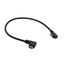 Connection Cable, USB 3.1 Type C Male To Micro USB Male 25 Cm Black