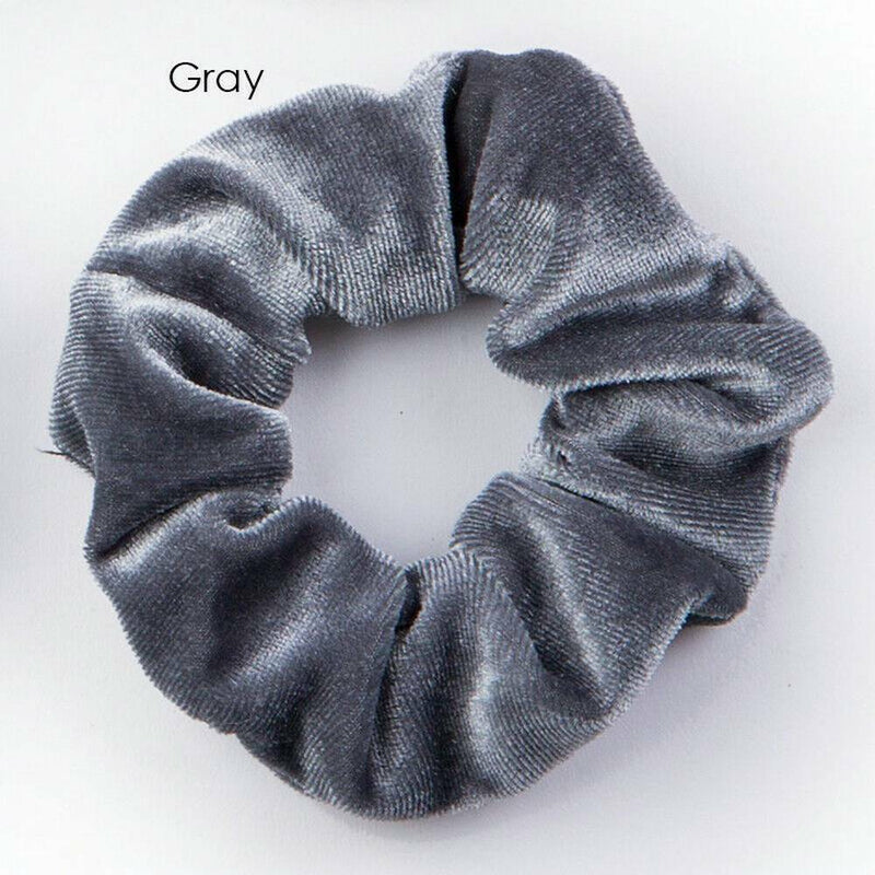 12x Women Girl Velvet Hair Scrunchies Hair Ties Elastic Hair Band Ropes Headband