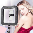 Square Photography Light 168 LED 34W Dimmable Brightness USB Selfie Light f