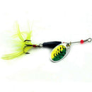 6 Pcs Hard Metal Fishing Lures Small Minnow Lure Bass Crank Bait Tackle Hooks