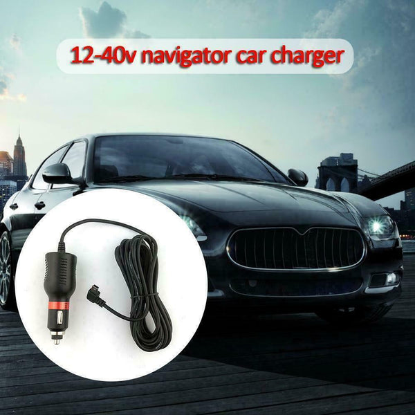 12-40V Tachograph Aluminum Alloy Navigator Replacement Charger Recorder G8N7