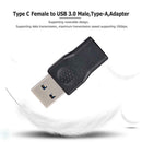 USB-C Type C Female to USB 3.0 Male Port Type-A Adapter Converter Connector