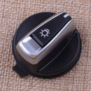 Chrome AUTO Head light Switch Button Replace fit for BMW 1 E88 E82 3 E90 E91 X1