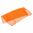 50s Retro Neck Scarf Square Organza Chiffon Scarf Fancy Wrap Hair Tie Shawl A9O2