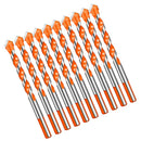 20 Pcs Twist Drill Bits for Ceramic Tile Marble Glass Drilling,6mm and 8mm