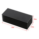 1 Pack PCIe NVMe M.2 SSD Heatsinks Cooler DIY Laptop PC Memory Cooling Fin Black