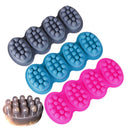 Silicone Massage Soap Mold Therapys Bar Soap Making Tools DIY Homemade OvalSEAU