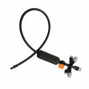 Micro Irrigation System Fog Mist Cooling Spray Nozzle Garden Greenhouse 5-head