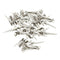 200x Iron Bows Alligator Curl Clips Blank Hair Pins Clamps DIY Projects