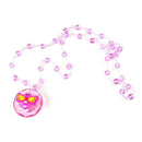 LED Flashing Necklace Cartoon Animals Light Up Pendants Party Heart Flower