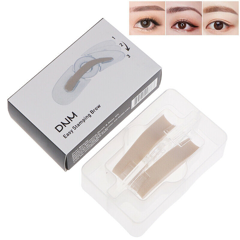 Professional Adjustable Makeup Palette Eyebrow Stamp Natural Looking BrowsB Bj