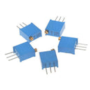 50pcs 3296W Precision Adjustable Resistor Set Useful MMJ