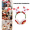 Cute Cartoon Christmas Earmuffs Xmas Winter Warm Headband Headwear (Elk) A#S
