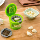 Kitchen Pressing Vegetable Onion Garlic Food Slicer Chopper Cutter Peeler Dic OZ