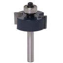 3Pcs Rabbet Router Bit with 6 Bearings Set -1/2 inchH - 1/4 inch Shank Wood