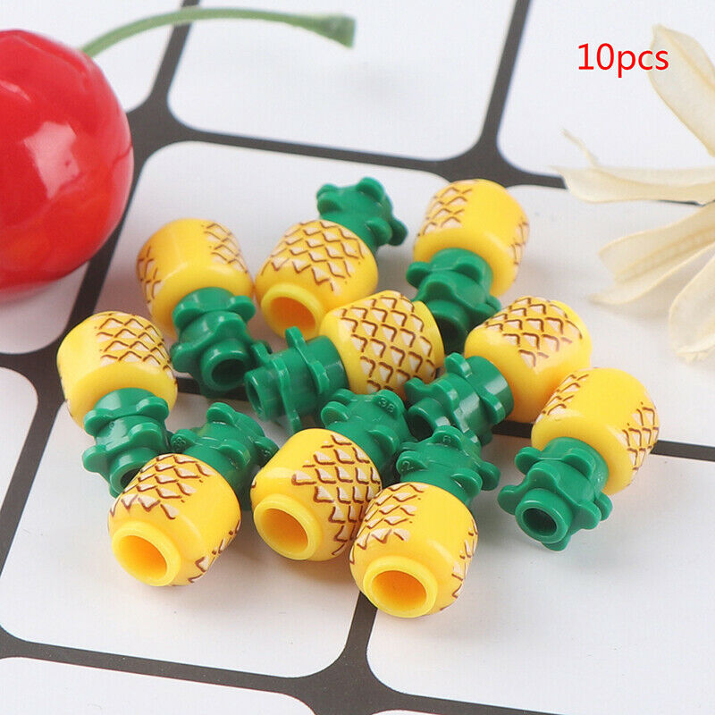 10Pcs/set Parts Pineapple Toys for Accessories Parts Building To_