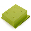 2pcs Slide Kitchen Fridge Freezer Space Saver Organizer Storage Rack(Green)