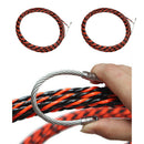 2 Pieces Electrical Wire Threader Cable Running Rods Fish Tape Pulling Kits