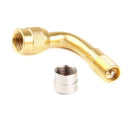 3 Pieces 90 Degree Angled Valve Stem Universal Fit Extension Adapter for