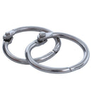 10 Hinged Rings Metal Binder Craft Split Hinge For Scrapbooking Photo Album I1H6