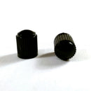 40x Black Universal Plastic Type Wheel Dust Valve Caps for Car Cycle Gifts A_3C