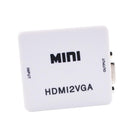 1080P Full HD Mini HDMI To VGA Audio Video Converter Adapter With USB Cable