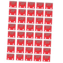 40pcs RJ45 Connector Breakout Board Kit for Ethernet Jacks 20x15x2mm