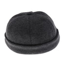 3x Mens Skullcap Navy Cap Docker Hat Beanie Sailor Fisherman Retro Hat