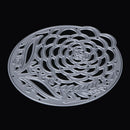 Metal cutting dies round circle flowers with leaf Scrapbook album invitatio