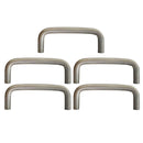 5Pcs Modern Pulls Handle Bedroom Office Bathroom Drawer Cupboard Dresser
