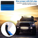 Car Vinyl Film Wrapping Tools Squeegee Scraper with Felt Edge Auto Styling