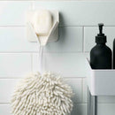 2pcs Drain Soap Holder Multifunction Wall Mounted No Punch Bathroom Storage
