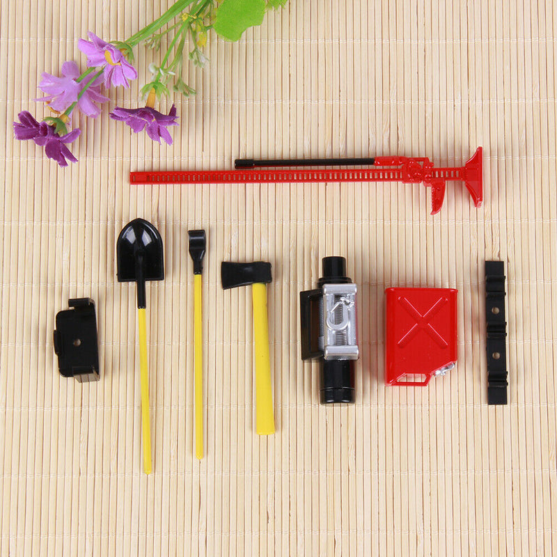 6pcs Scale RC Rock Crawler Accessory Tool Set For for 1:10 RC Rock Crawler