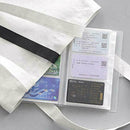 Transparent Plastic Cover Business Card Book Card Holder Cards Insert F 240 R8Q2