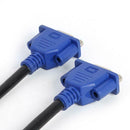 DVI-I 24+5 Pins Male to Dual VGA Female Monitor Adapter Y-Splitter Cable