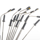 10PCS Railroad Scenery LED Light Garden Landscape 3V Lamp Post 1:150 Gauge