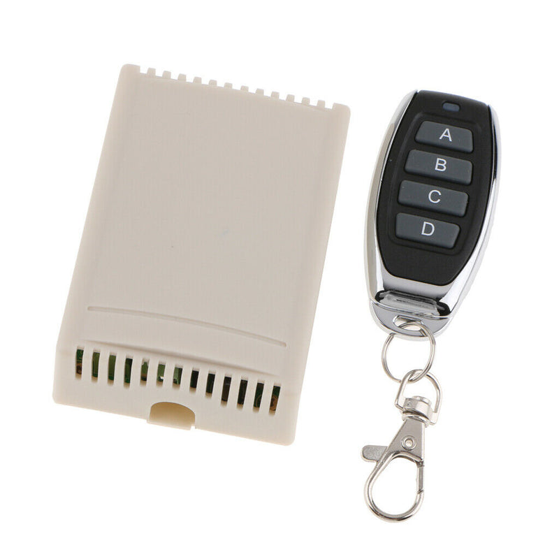 DC 12V 4 CH 433Mhz Smart Wireless Remote Control Switch Transmitter with Relay